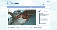 Desktop Screenshot of ekmeltezel.com